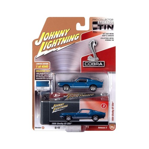 Johnny Lightning 1/64 Scale 1968 Ford Mustang Shelby GT-350